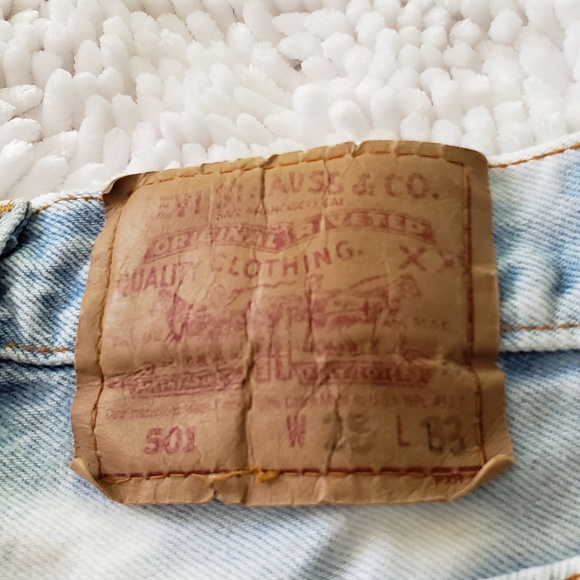 Vintage Levi's 501 shorts - Picture 3 of 4